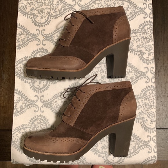 Sperry Shoes - Sperry top-sider emory ankle heel boots color brown size 10